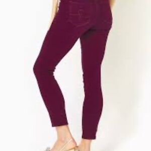 Lilly Pulitzer South Ocean High Rise Jeans - Amarena Cherry